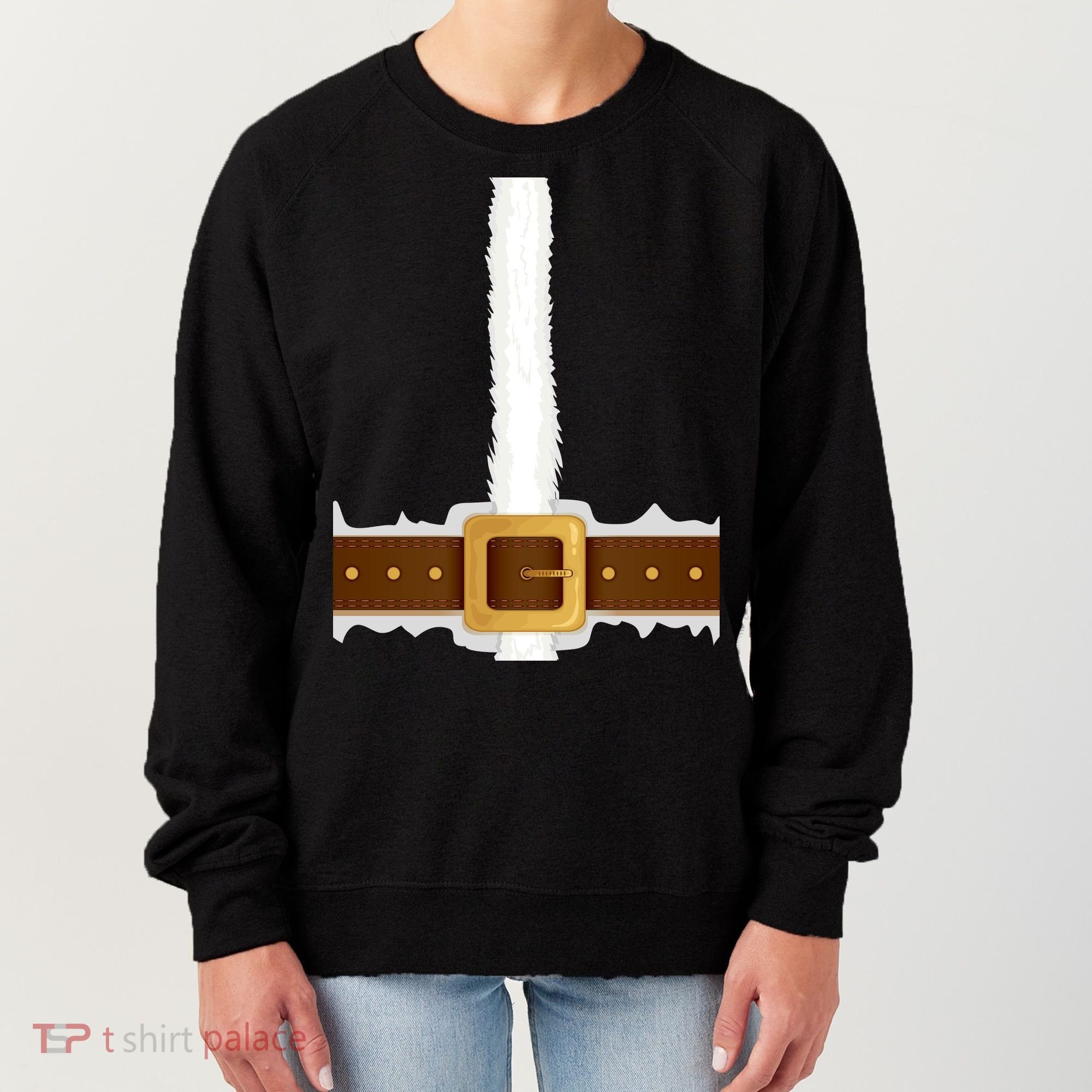 Elf Santa Suit Top Women's Sweatshirt
