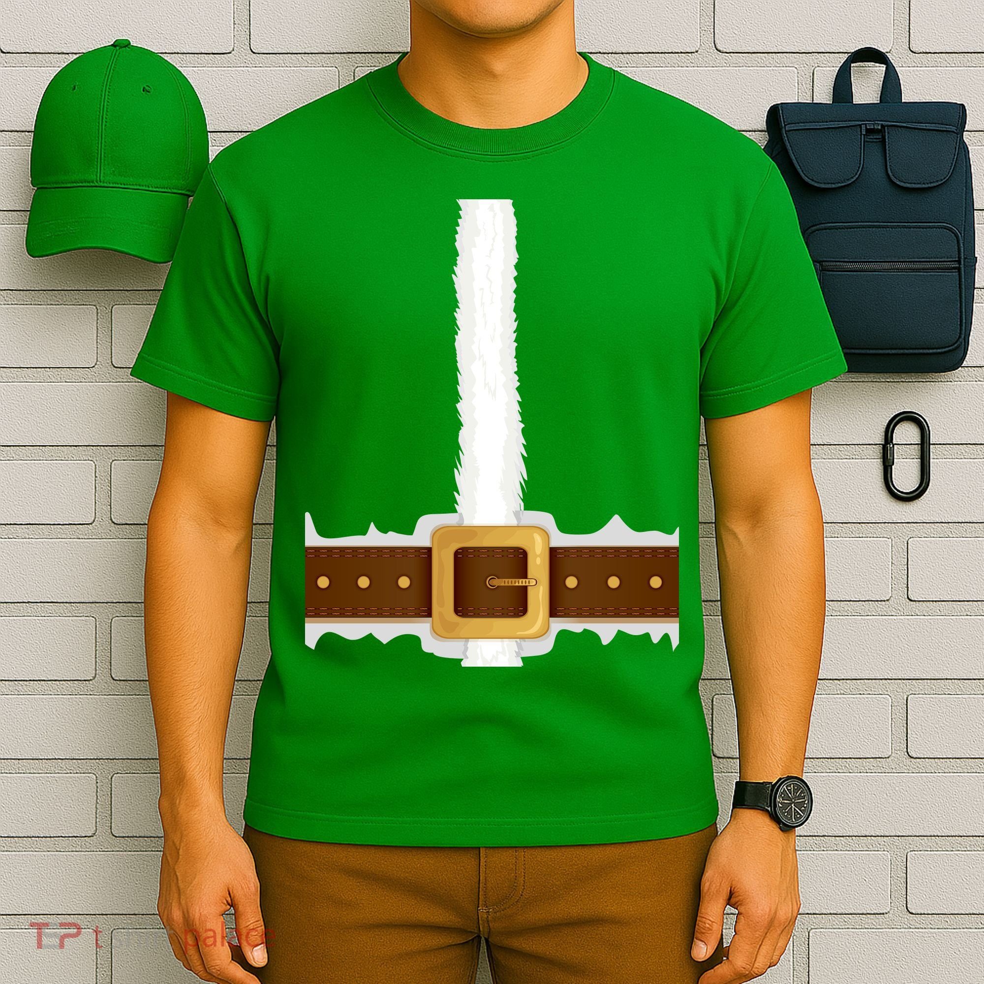 Elf Santa Suit Top T-Shirt