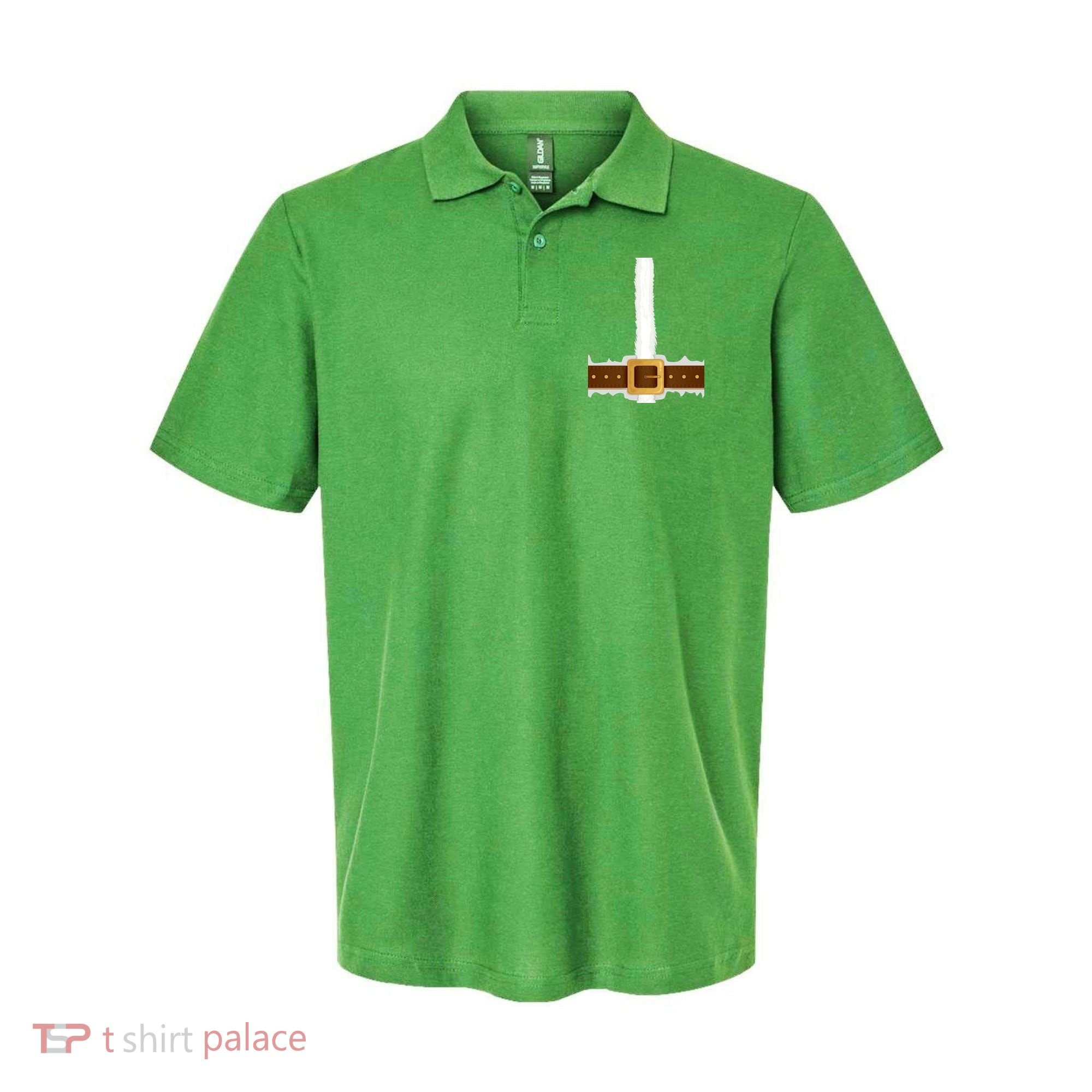 Elf Santa Suit Top Polo