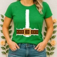 Elf Santa Suit Top Women's T-Shirt thumb 2