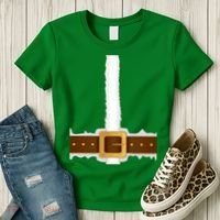 Elf Santa Suit Top Women's T-Shirt thumb 3