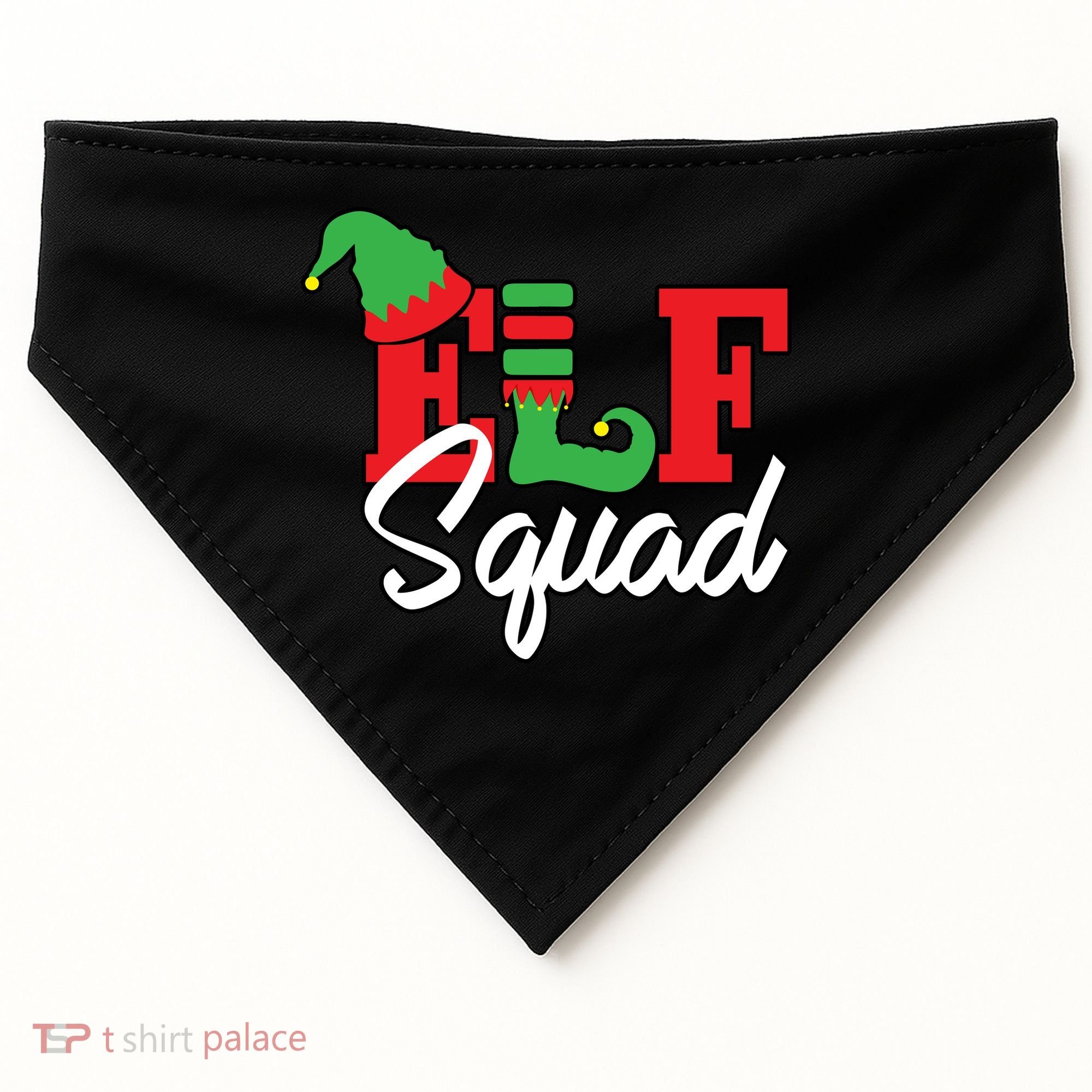 Elf Squad USA-Made Doggie Bandana