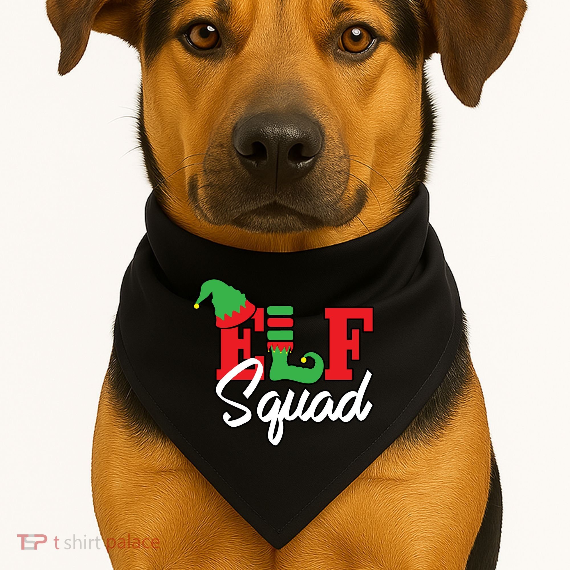 Elf Squad USA-Made Doggie Bandana