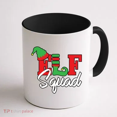 Elf Squad Coffee Mug back