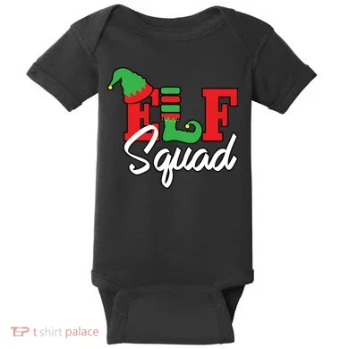 Elf Squad Baby Bodysuit