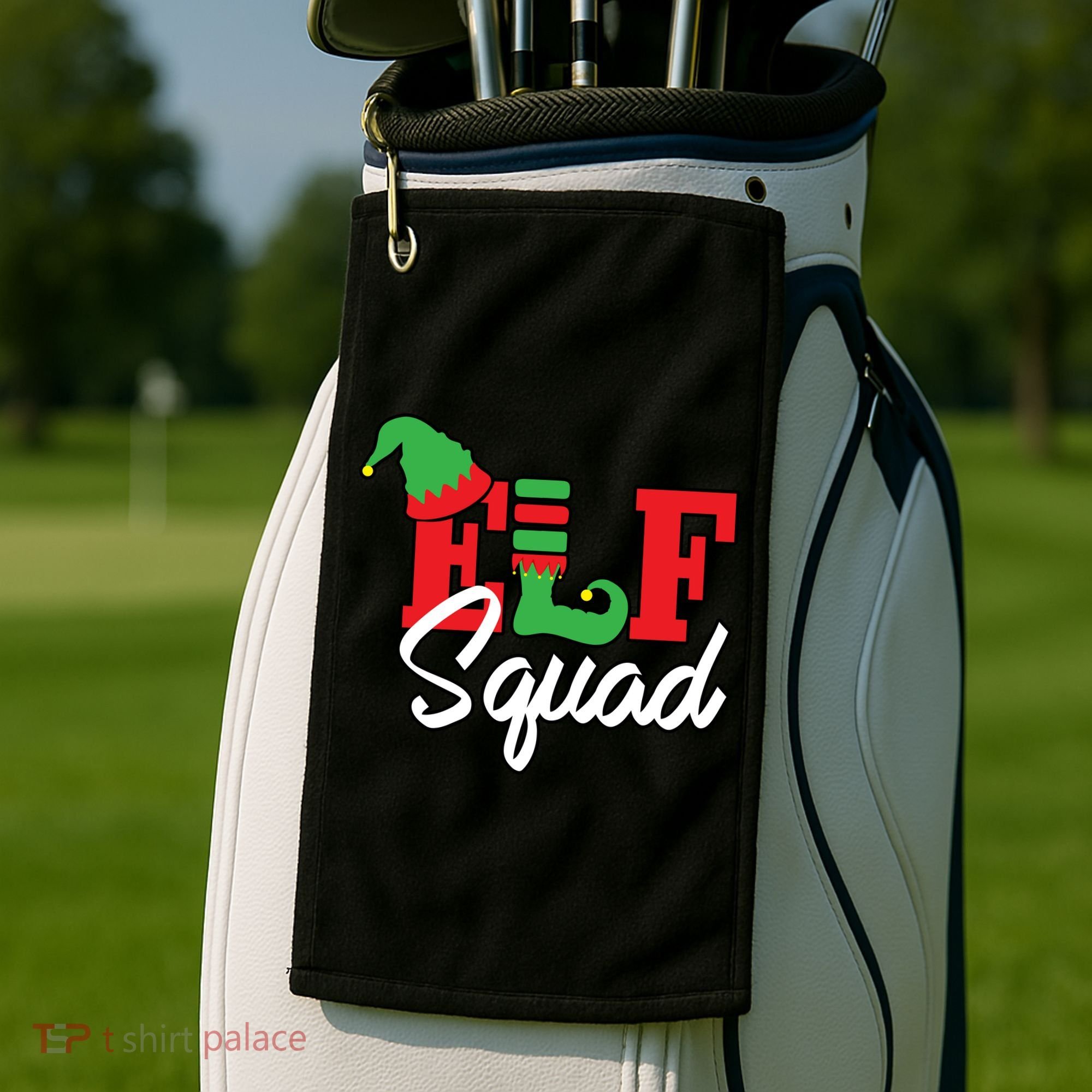Elf Squad Golf Towel