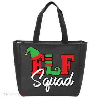 Elf Squad Tote Bag