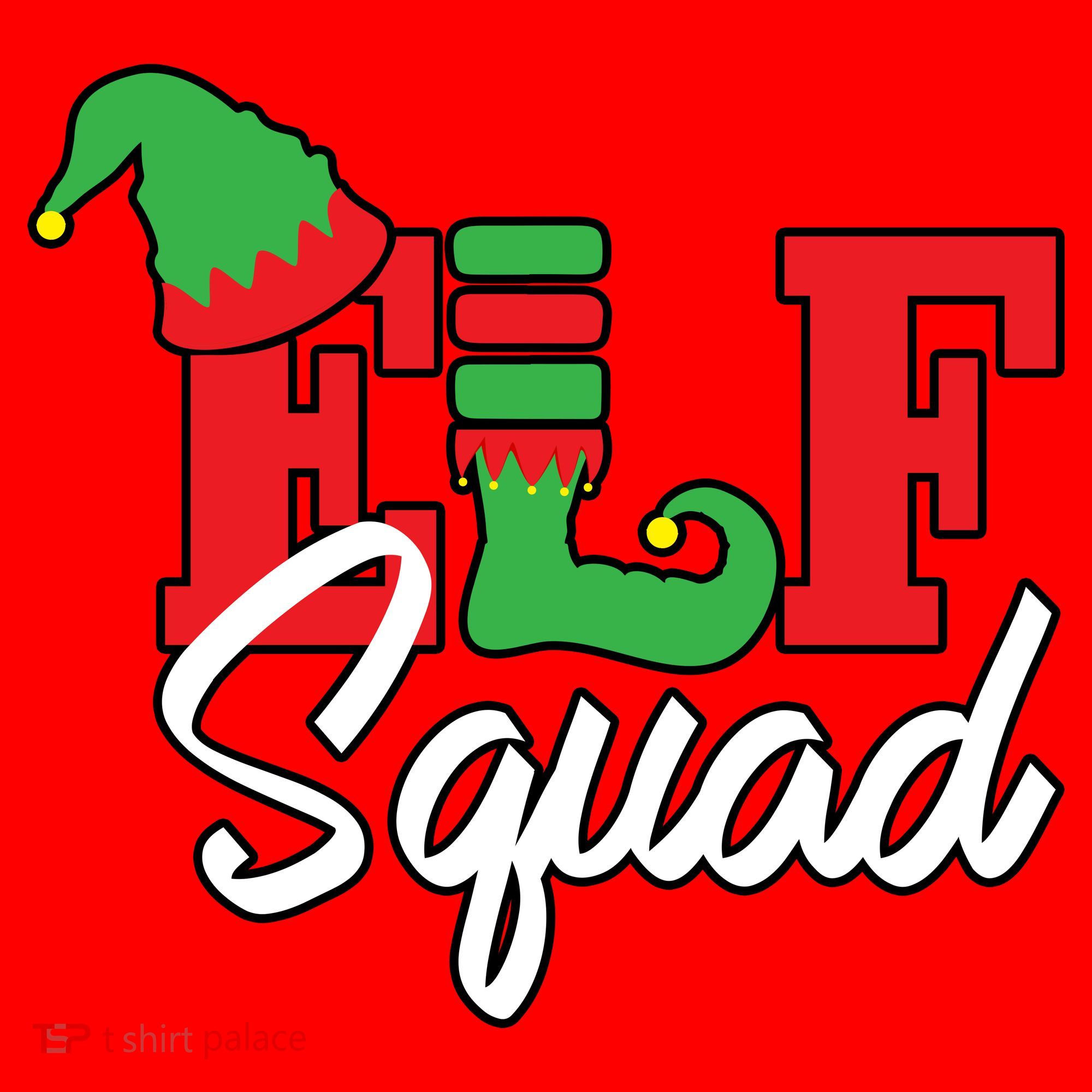 Elf Squad Santa Hat