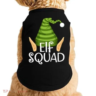 Elf Squad Christmas Doggie Tank