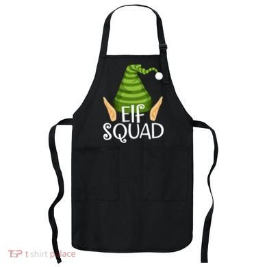 Elf Squad Christmas Apron