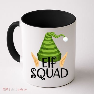 Elf Squad Christmas Coffee Mug
