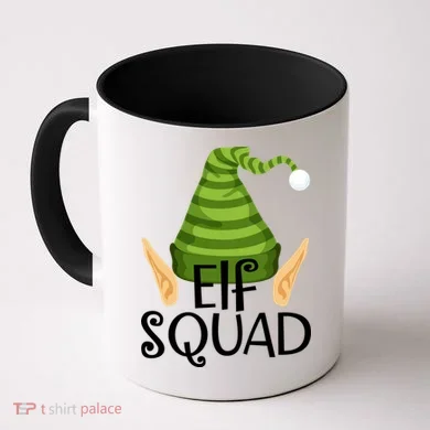 Elf Squad Christmas Coffee Mug
