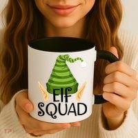 Elf Squad Christmas Coffee Mug thumb 3