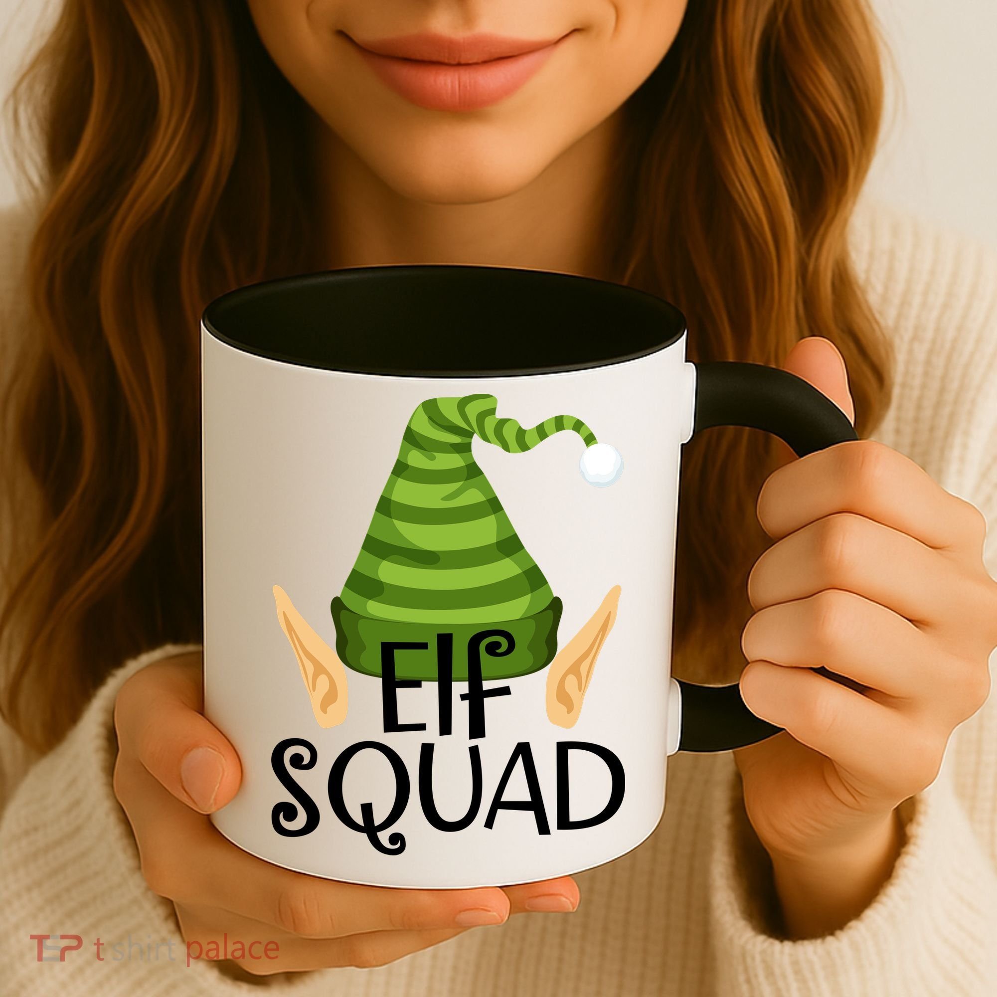 Elf Squad Christmas Coffee Mug