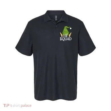 Elf Squad Christmas Polo