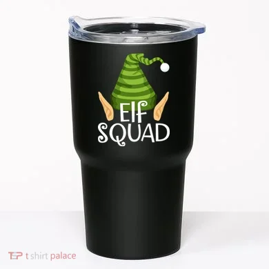 Elf Squad Christmas Tumbler