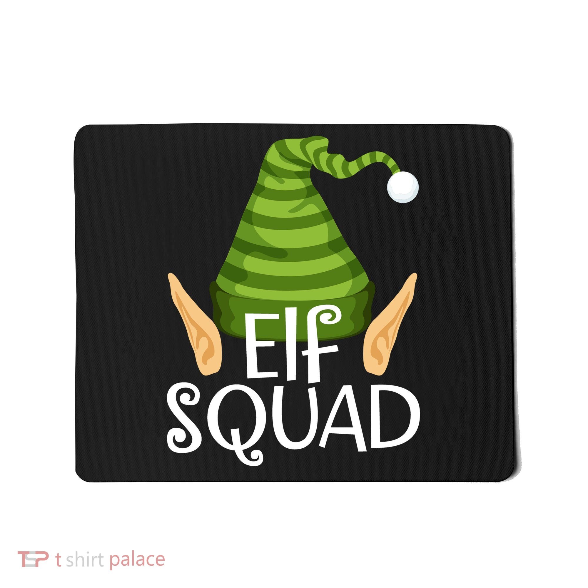 Elf Squad Christmas Mousepad