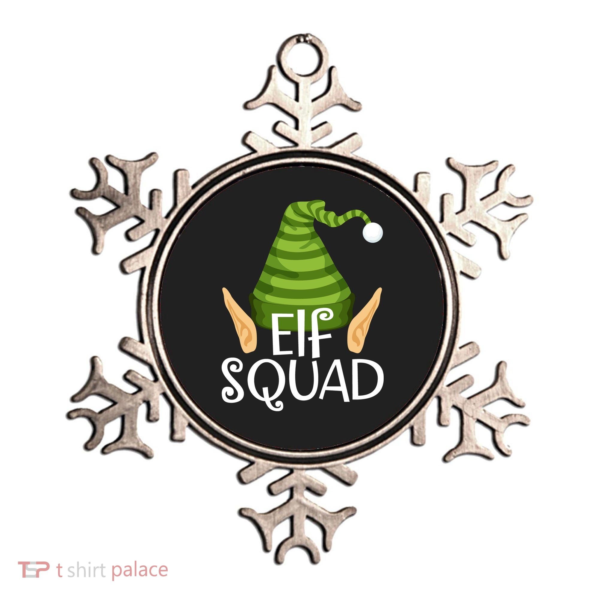 Elf Squad Christmas Ornament