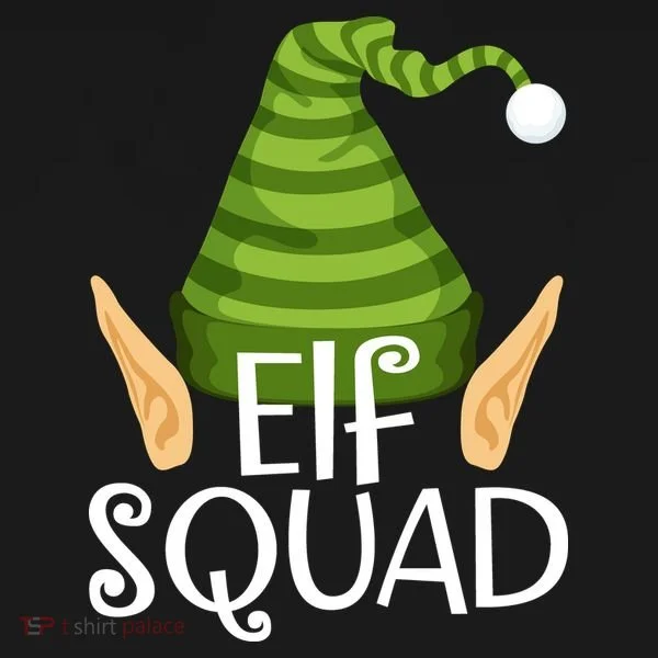 Elf Squad Christmas Toddler Hoodie