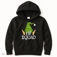Elf Squad Christmas Kids Hoodie thumb 0