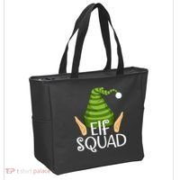 Elf Squad Christmas Tote Bag thumb 2