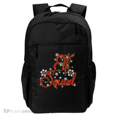 Elf Squad Funny Christmas Elf Backpack