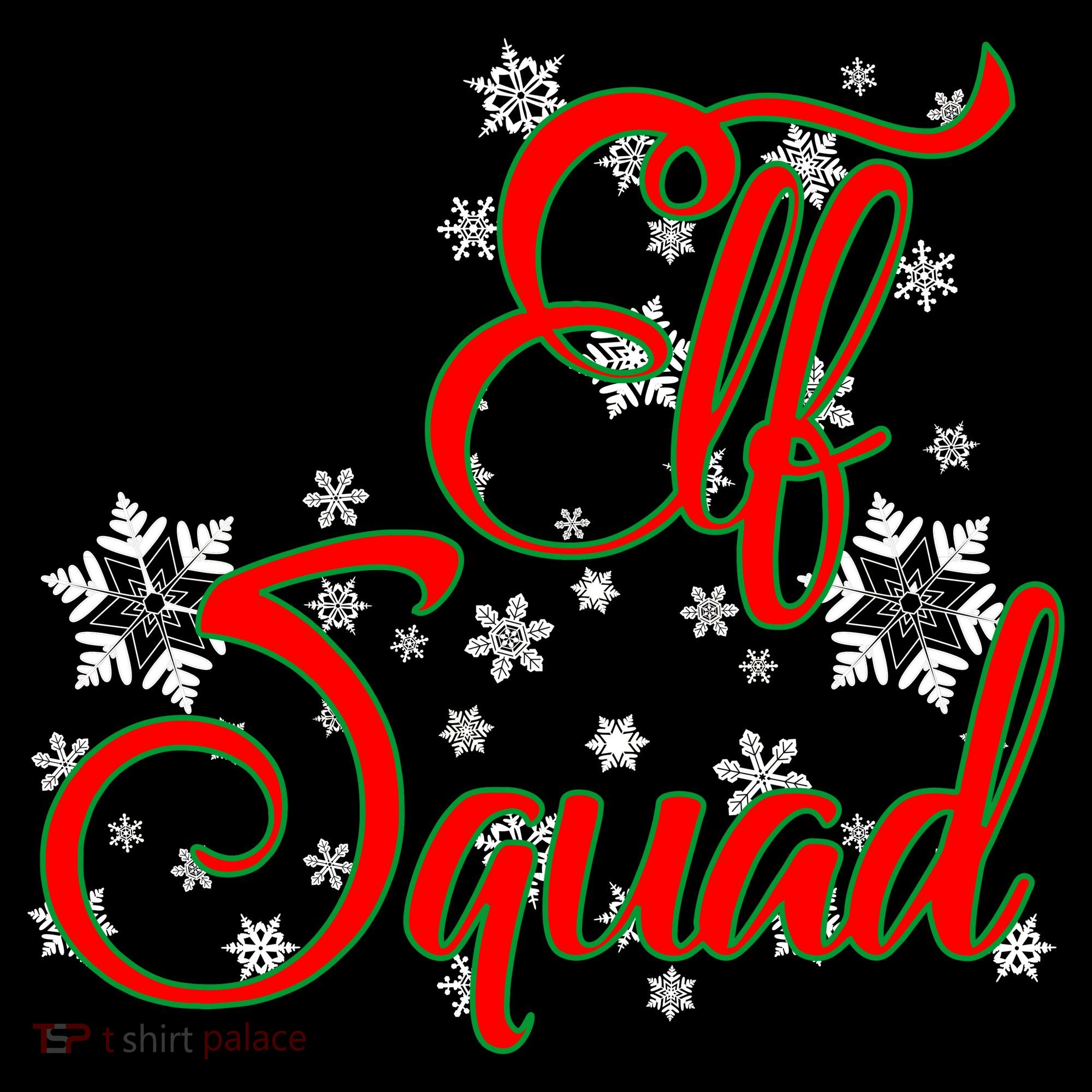 Elf Squad Funny Christmas Elf Backpack