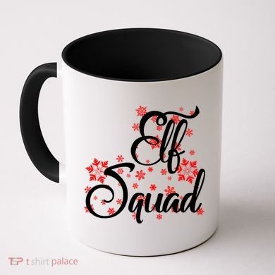 Elf Squad Funny Christmas Elf Coffee Mug