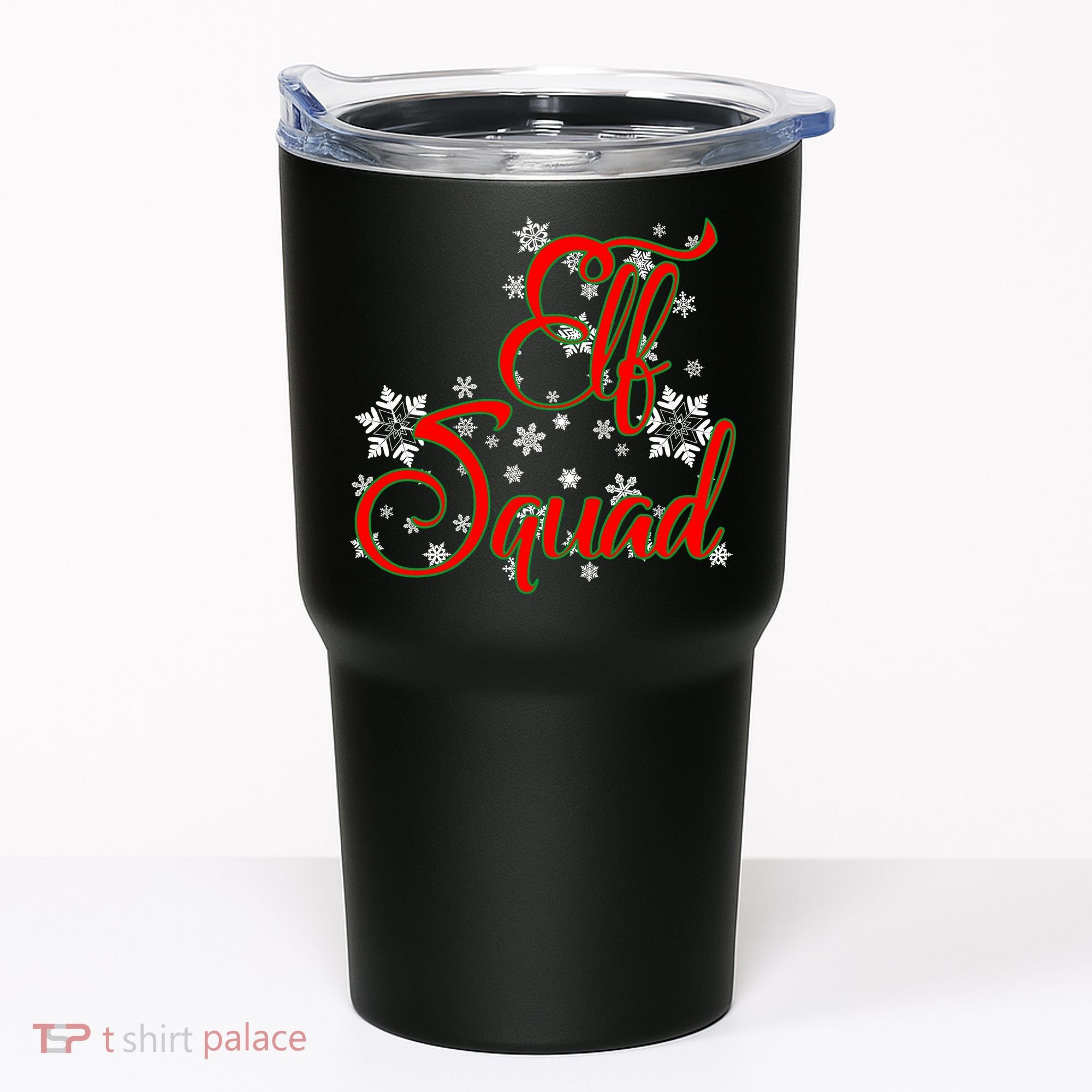Elf Squad Funny Christmas Elf Tumbler
