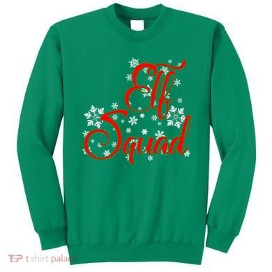 Elf Squad Funny Christmas Elf Sweatshirt