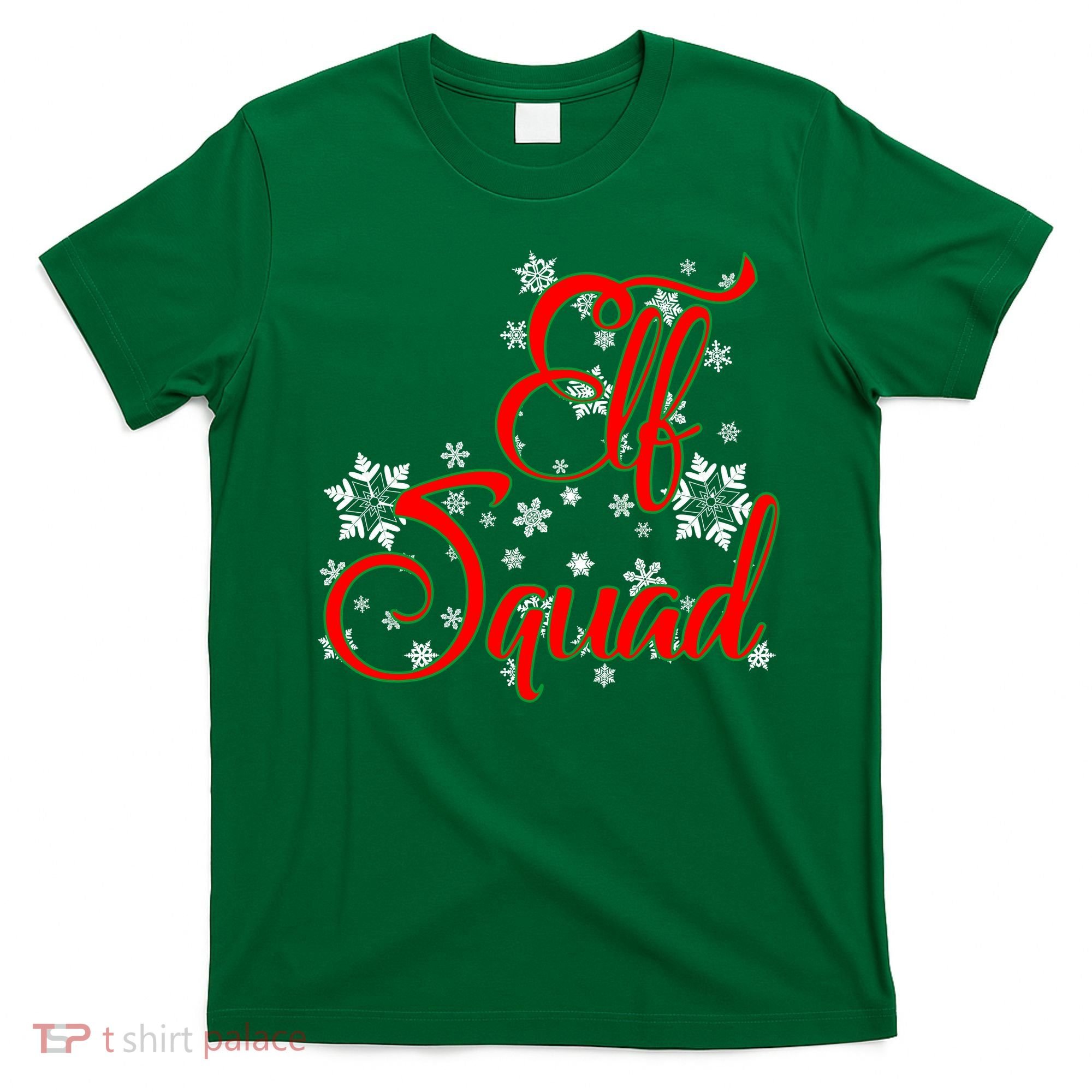 Elf Squad Funny Christmas Elf T-Shirt