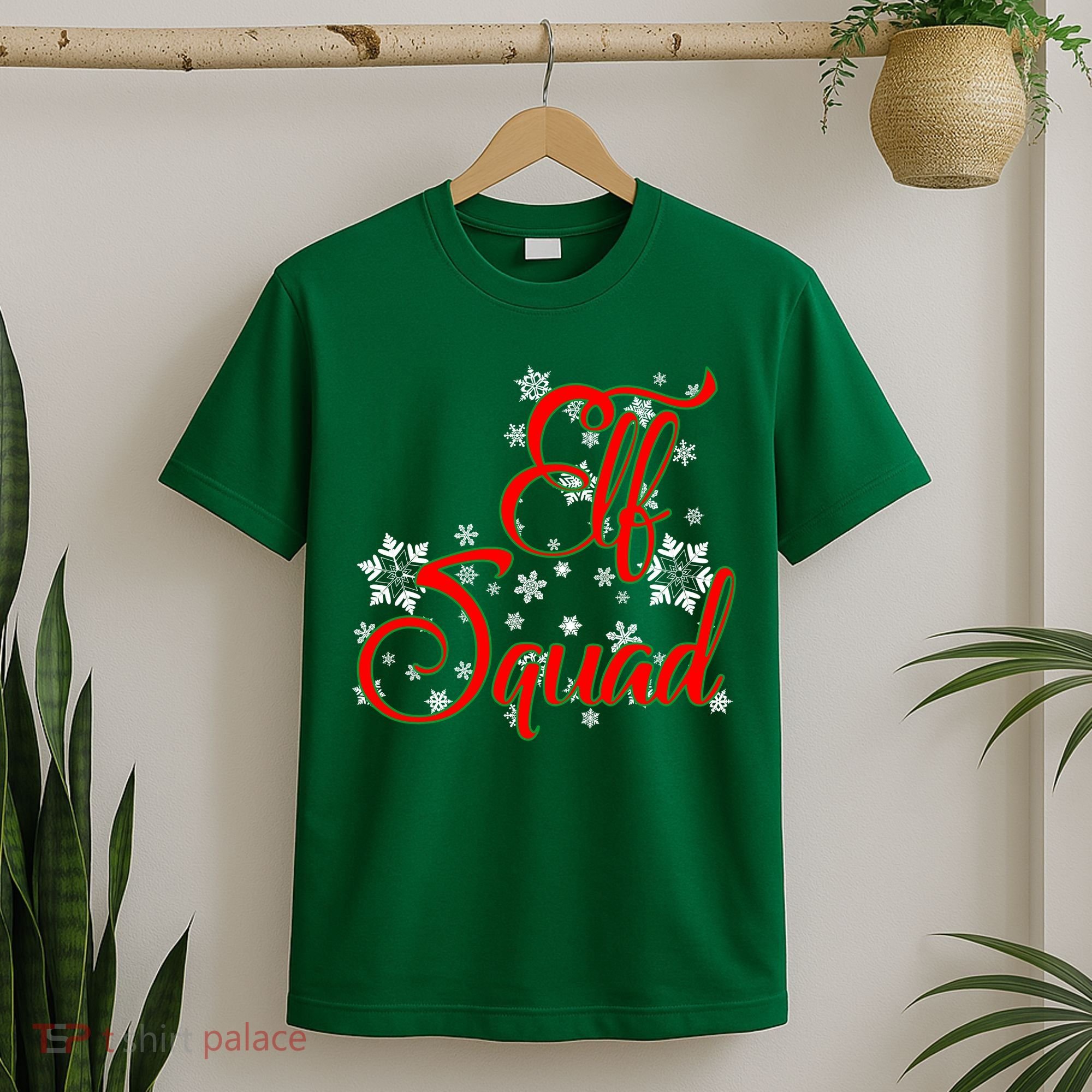 Elf Squad Funny Christmas Elf T-Shirt