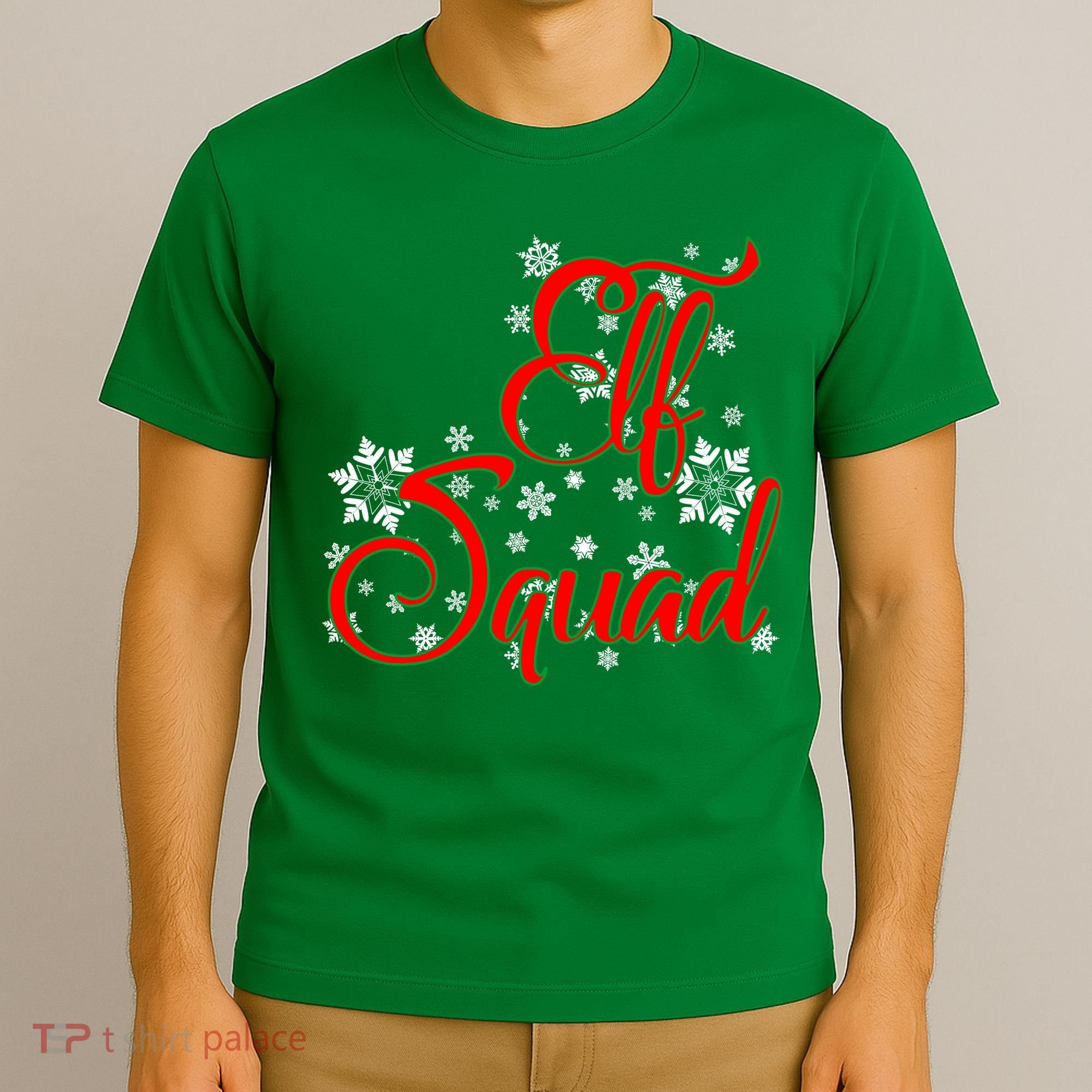 Elf Squad Funny Christmas Elf T-Shirt