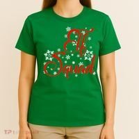 Elf Squad Funny Christmas Elf T-Shirt thumb 4