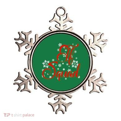 Elf Squad Funny Christmas Elf Ornament