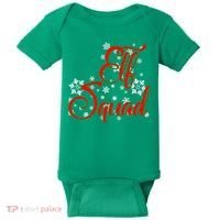 Elf Squad Funny Christmas Elf Baby Bodysuit thumb 0