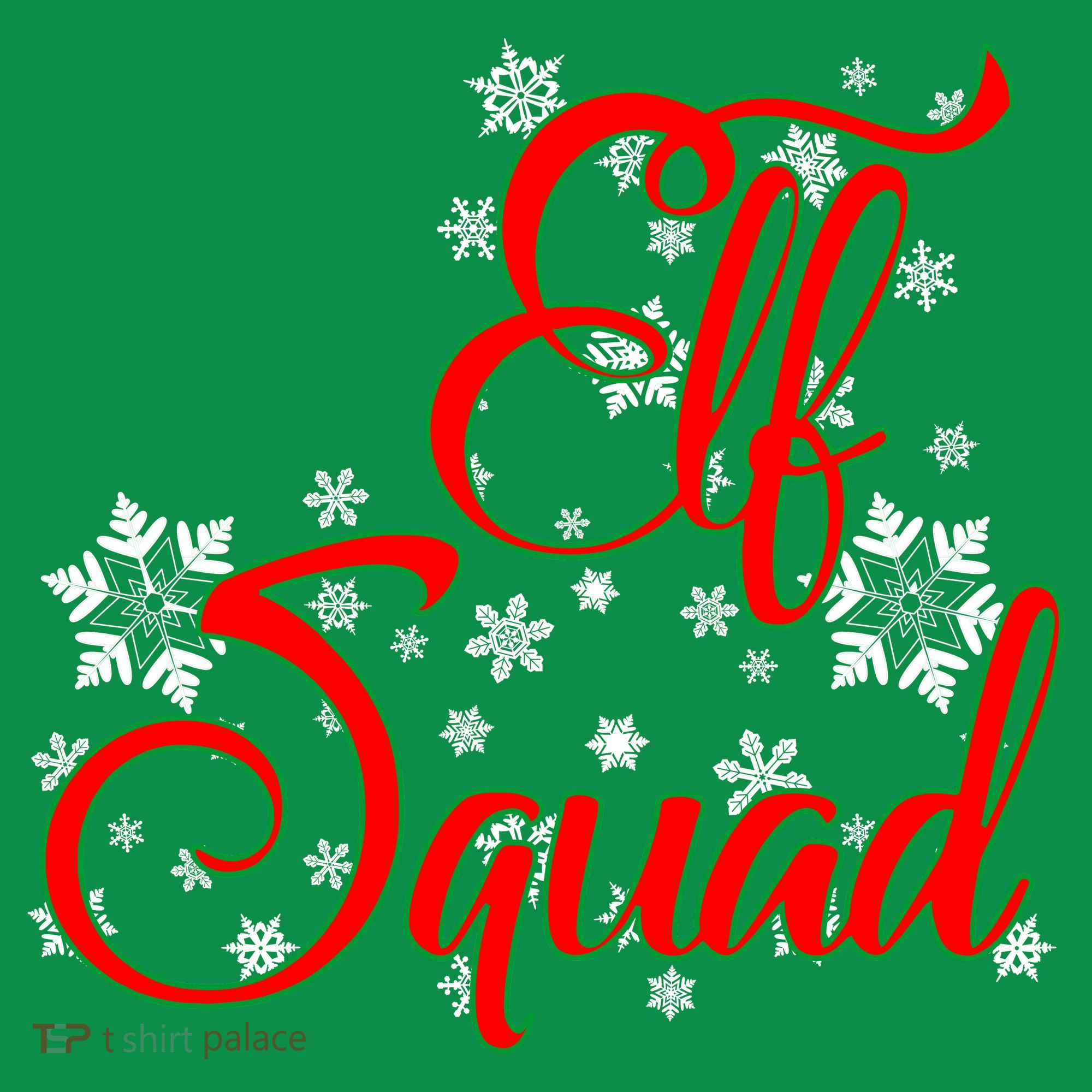Elf Squad Funny Christmas Elf Toddler T-Shirt