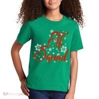 Elf Squad Funny Christmas Elf Kids T-Shirt thumb 2