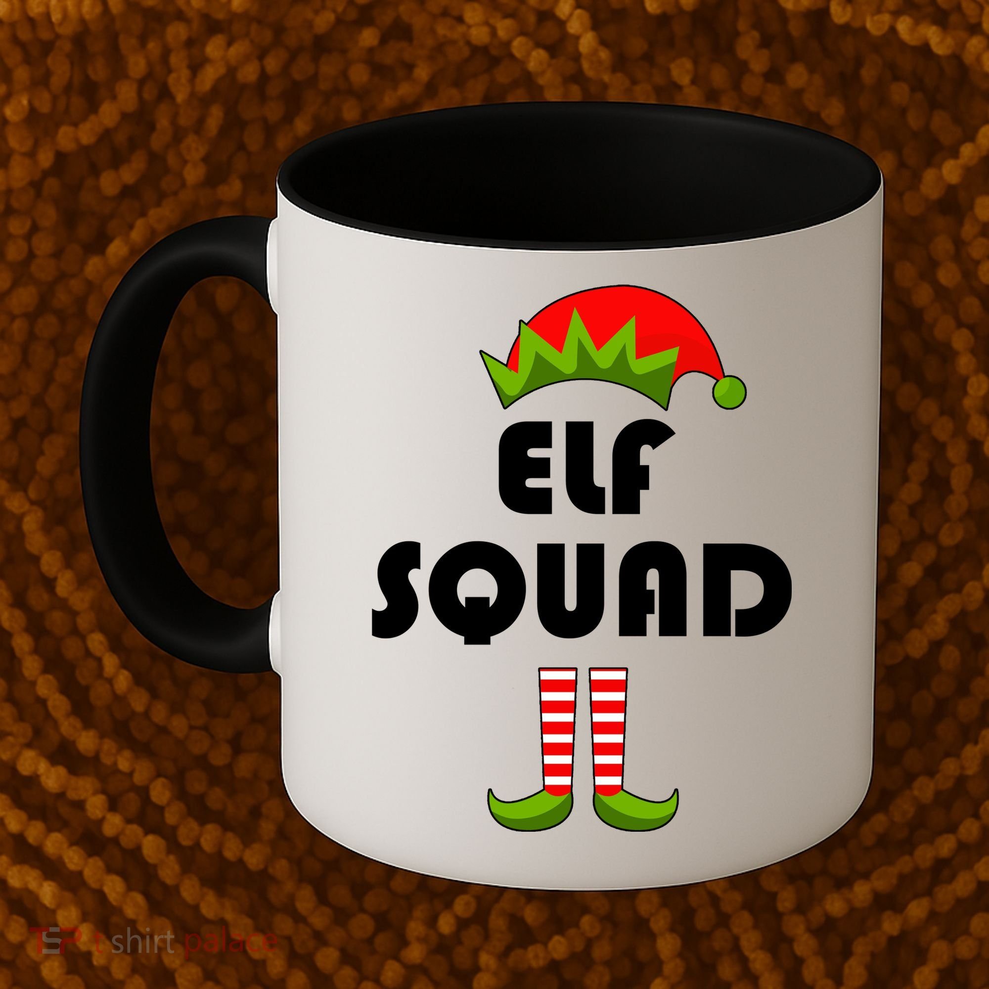 Elf Squad Funny Christmas Elves Coffee Mug