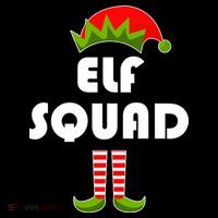 Elf Squad Funny Christmas Elves Women's Hoodie thumb 2