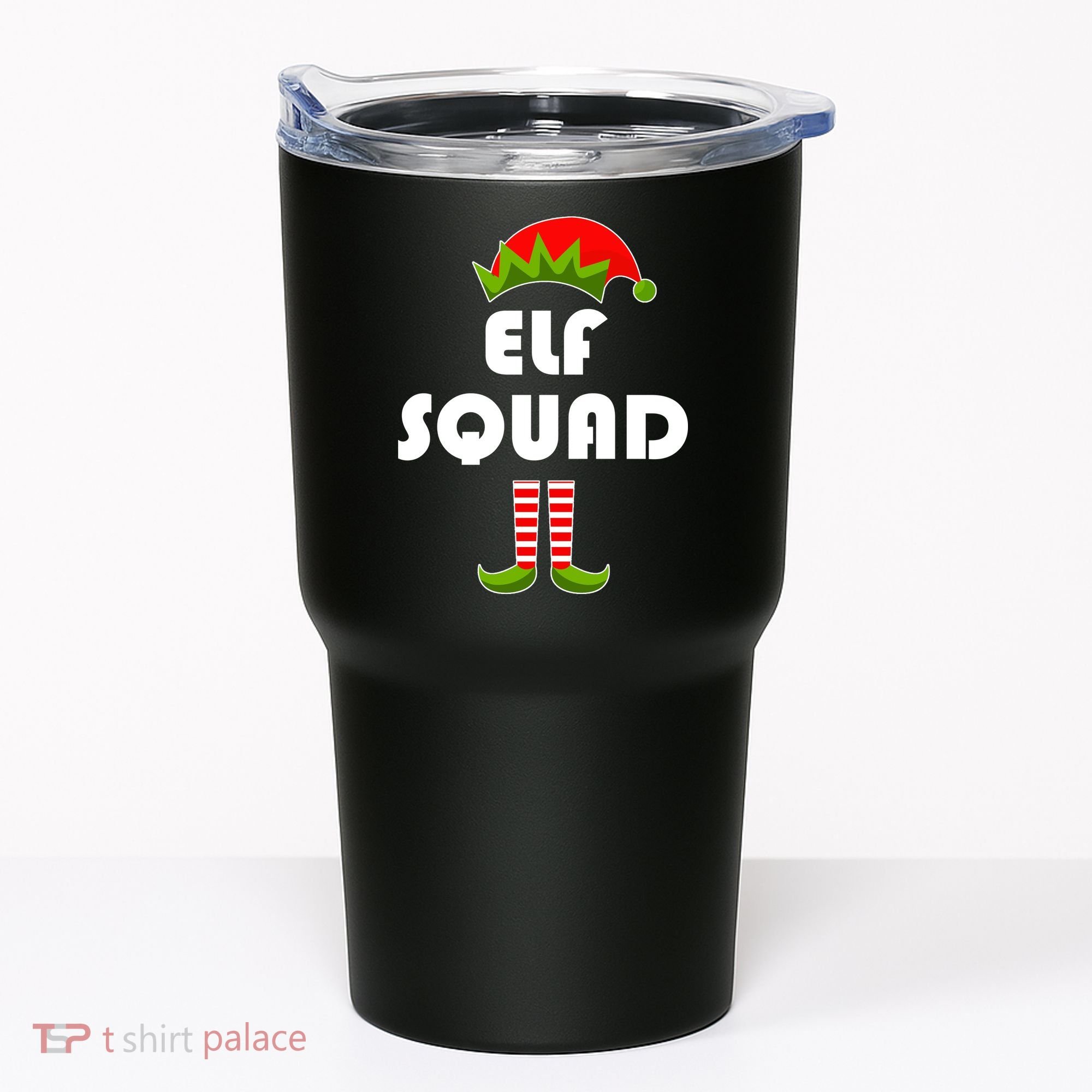 Elf Squad Funny Christmas Elves Tumbler