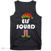 Elf Squad Funny Christmas Elves Tank Top thumb 0