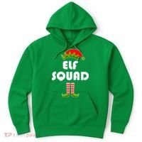 Elf Squad Funny Christmas Elves Hoodie thumb 0