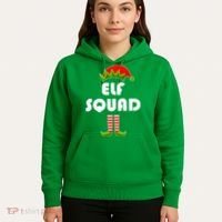 Elf Squad Funny Christmas Elves Hoodie thumb 5
