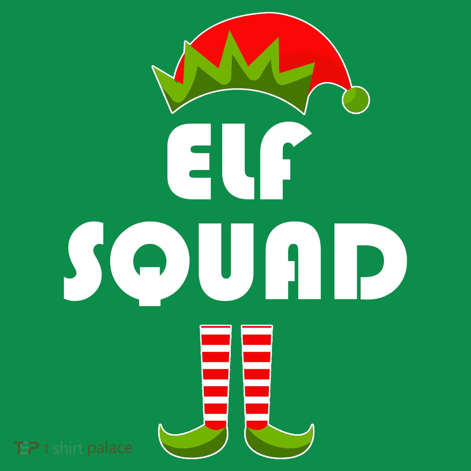 Elf Squad Funny Christmas Elves Sweatshirt