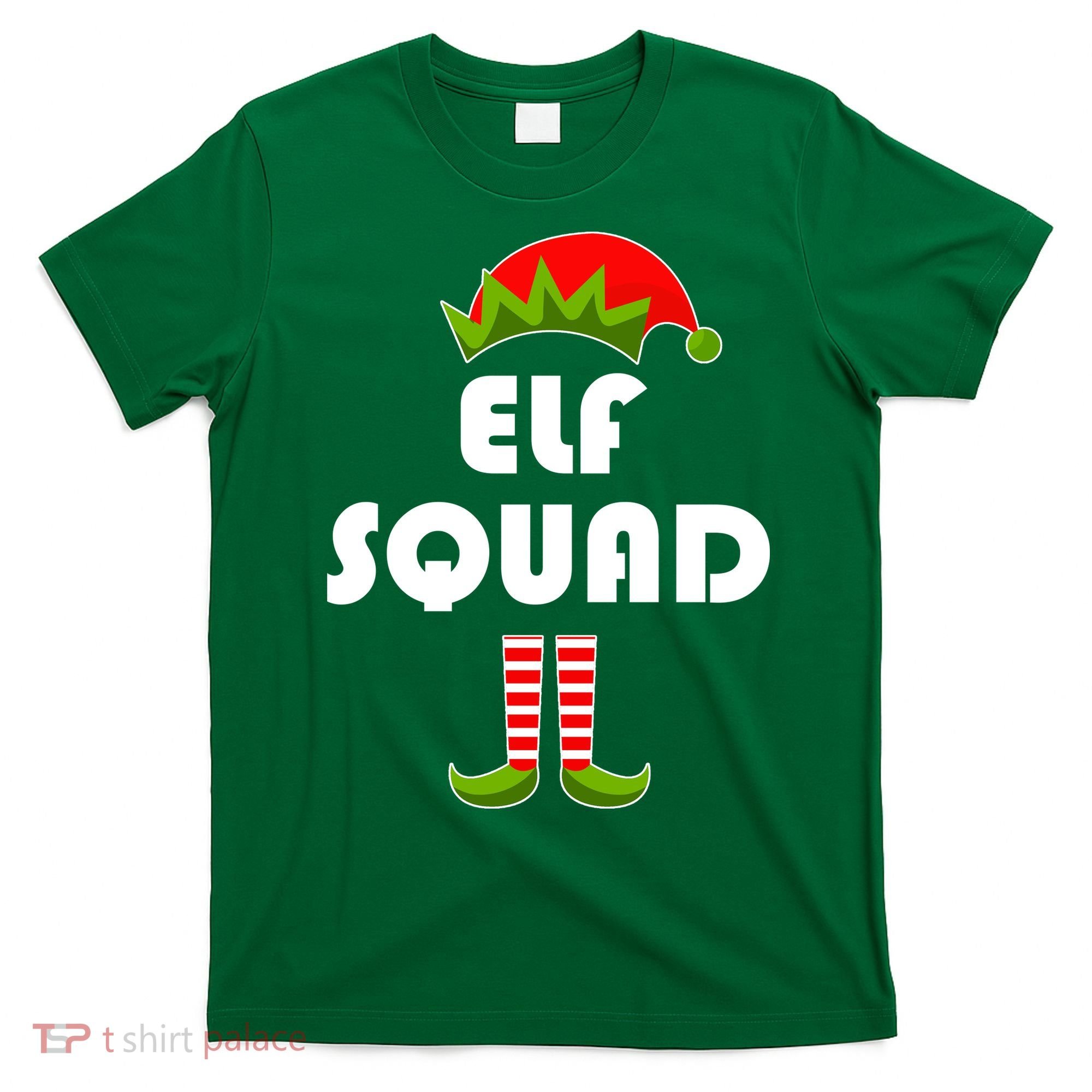 Elf Squad Funny Christmas Elves T-Shirt