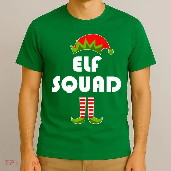 Elf Squad Funny Christmas Elves T-Shirt