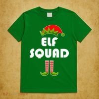 Elf Squad Funny Christmas Elves T-Shirt thumb 5