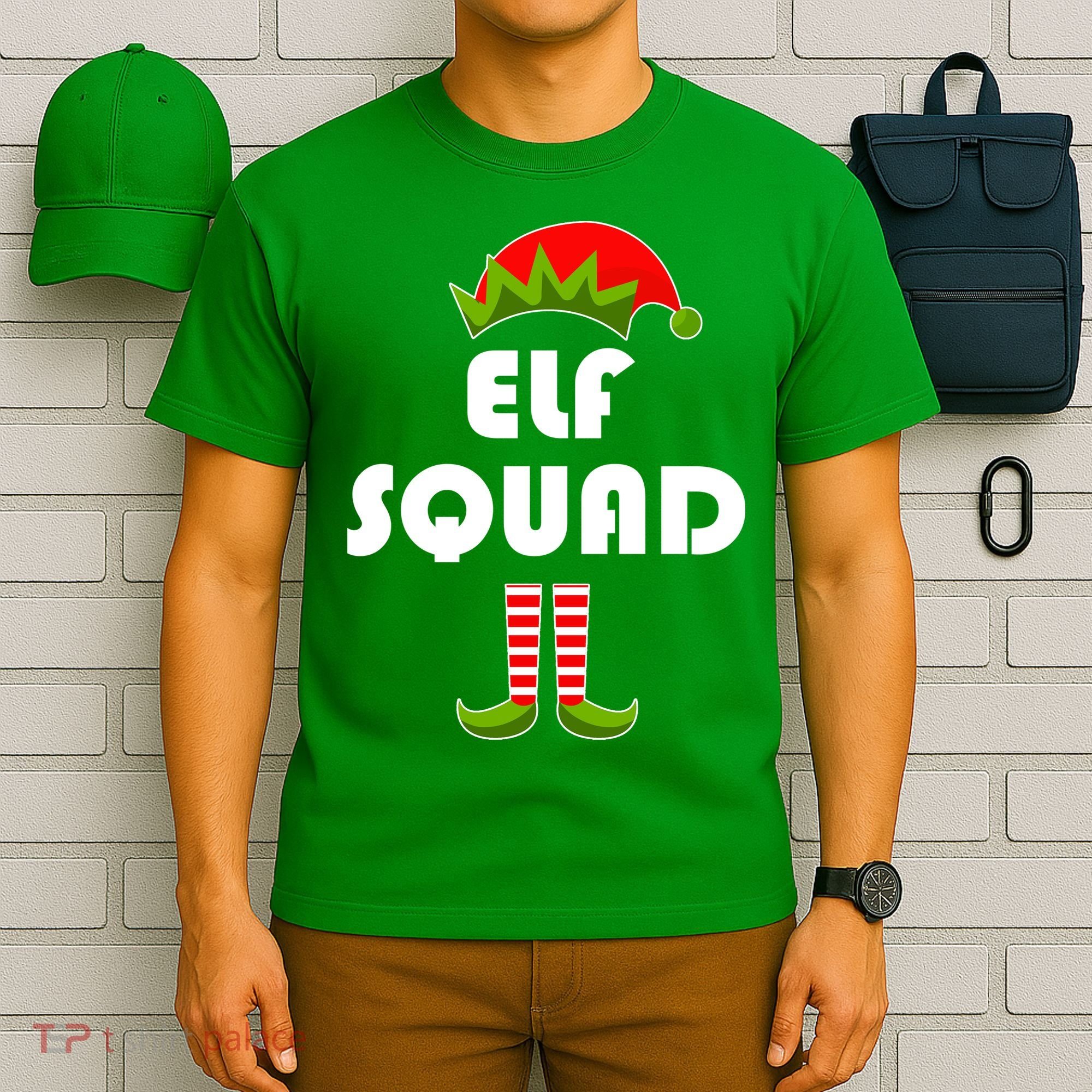 Elf Squad Funny Christmas Elves T-Shirt