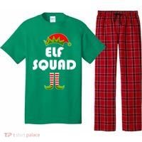 Elf Squad Funny Christmas Elves Pajama Set thumb 0